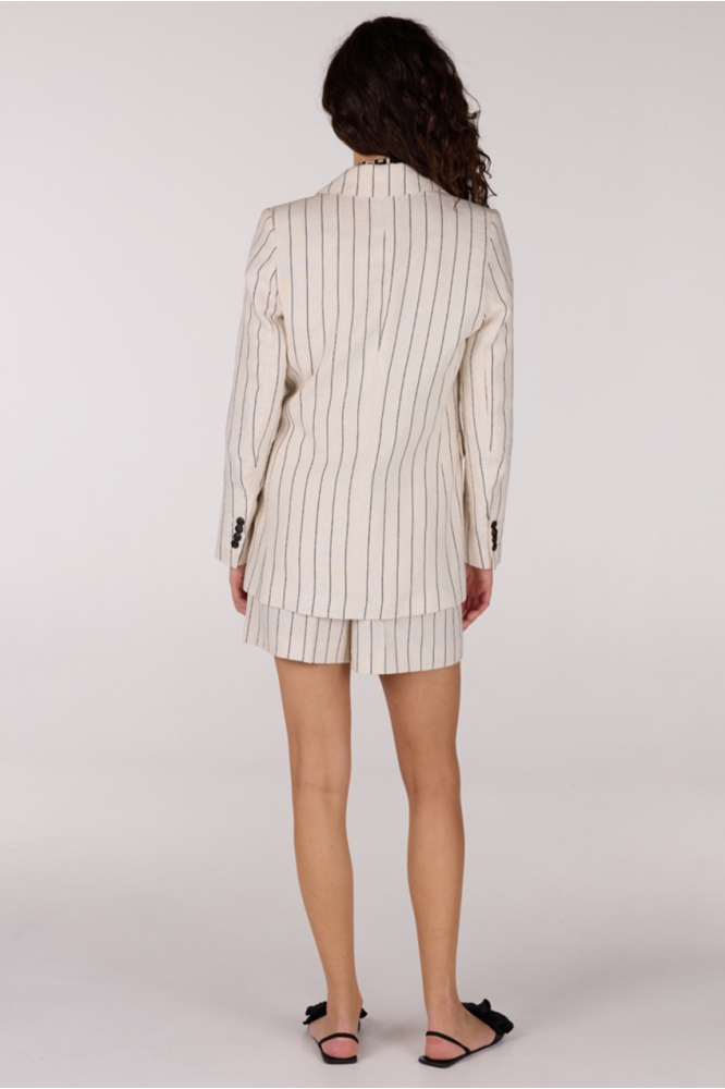 RACHELLE SS25 BLAZER LMS 238 000136 NATURAL